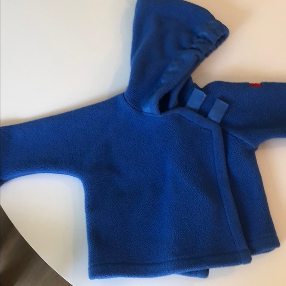 Widgeon velcro close fleece unisex coat